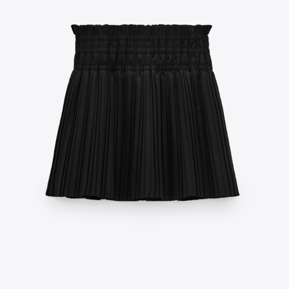 Zara black stretch mini skirt - Picture 2 of 7
